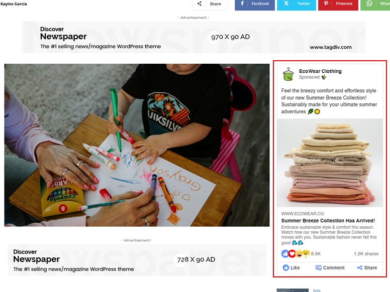 Social Ad 300x600